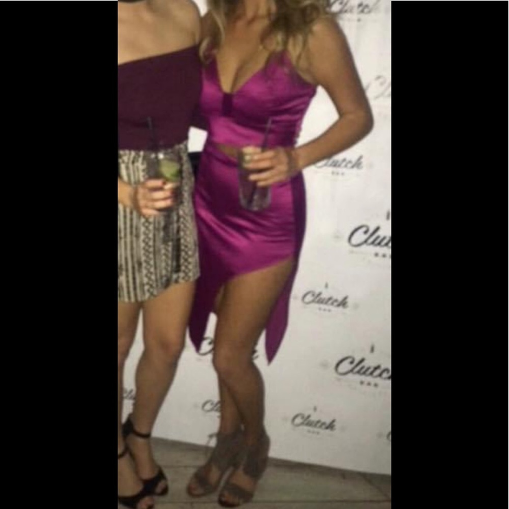 Satin two piece set